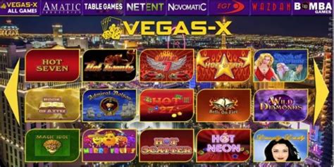 Developer's Description. VEGAS-X is a slots experience that will dazzle you with unmatched excitement and challenge your senses with games of chance! Offering a wide variety of …